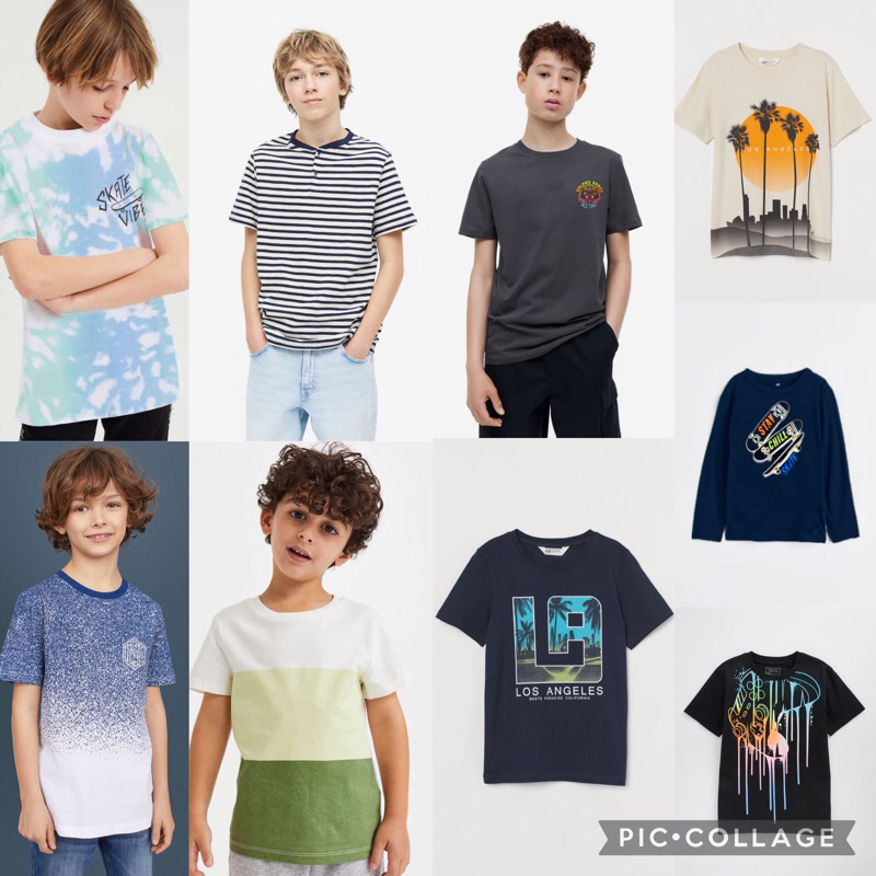 HM Boys T-shirt / HM boys tee / kaos anak hm / Hm kaos anak / T-shirt hm / kaos anak HM / kaos HM / 