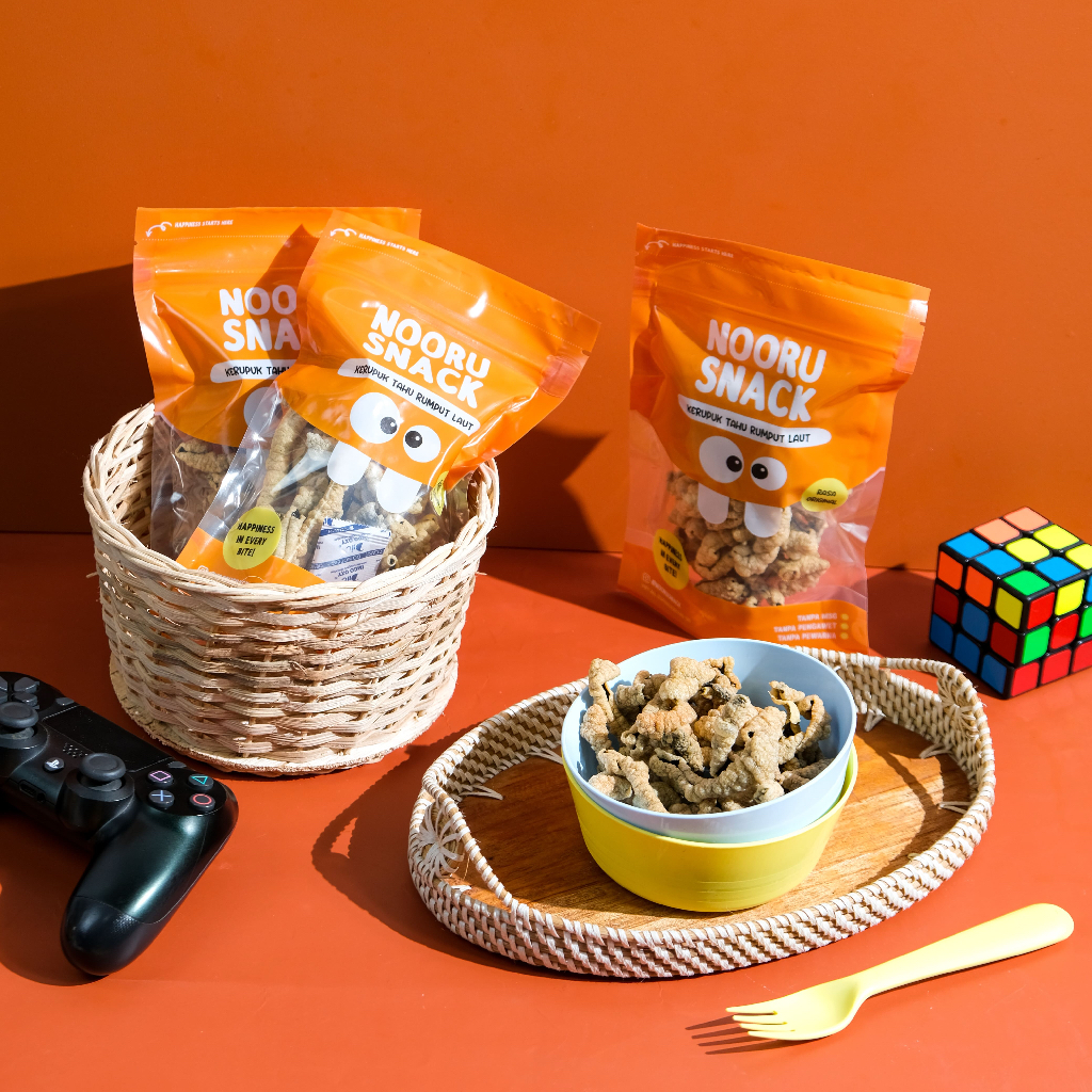 

Nooru Kerupuk Tahu Rumput Laut Original