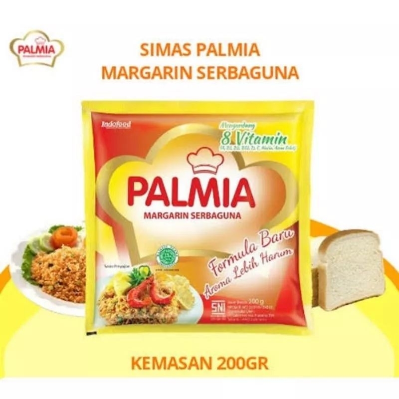 

Palmia Margarin Serbaguna 200gr