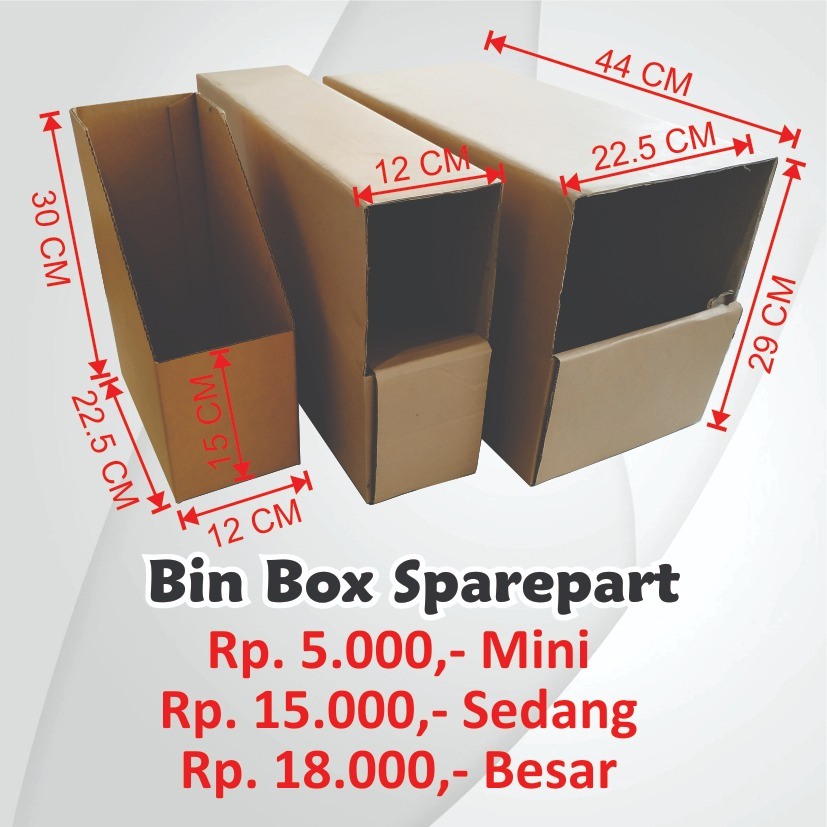 

Binbox Kardus / Tempat Part / Kotak