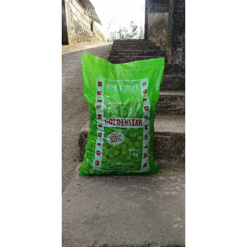pupuk npk tablet golden star
