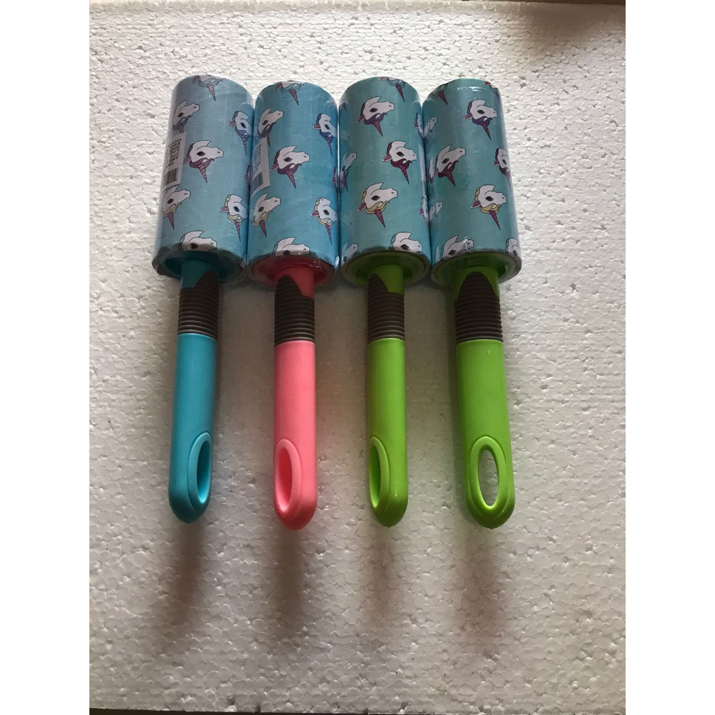 roll bulu / lint roller / pembersih bulu kucing