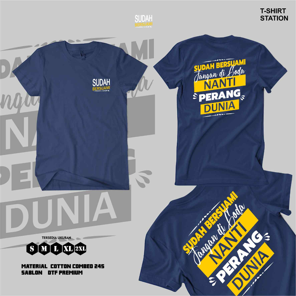 Kaos Sudah Bersuami New Artikel