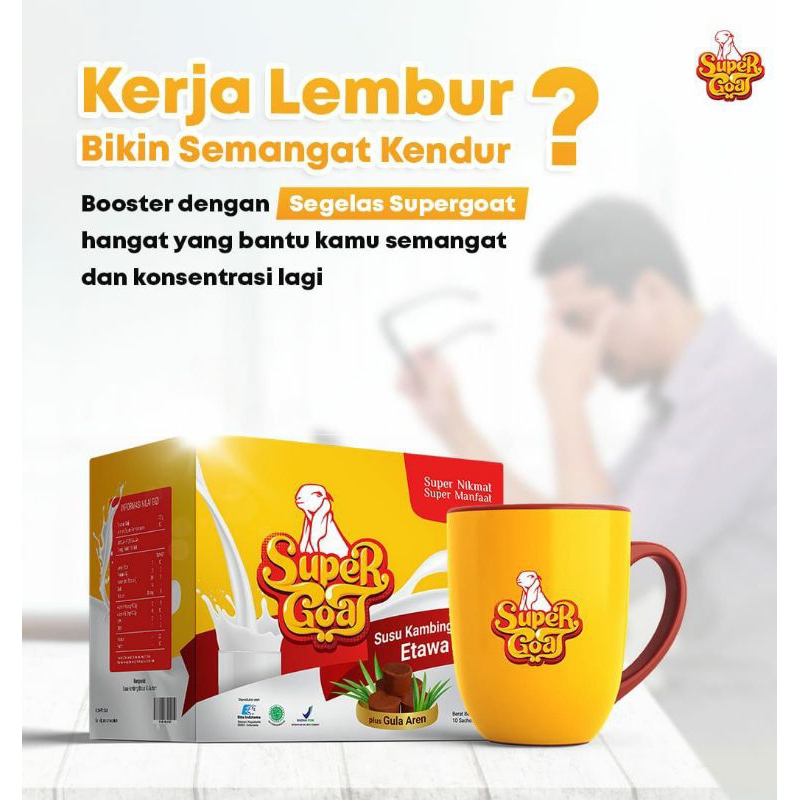 

Susu kambing Supergoat (Kambing Etawa)