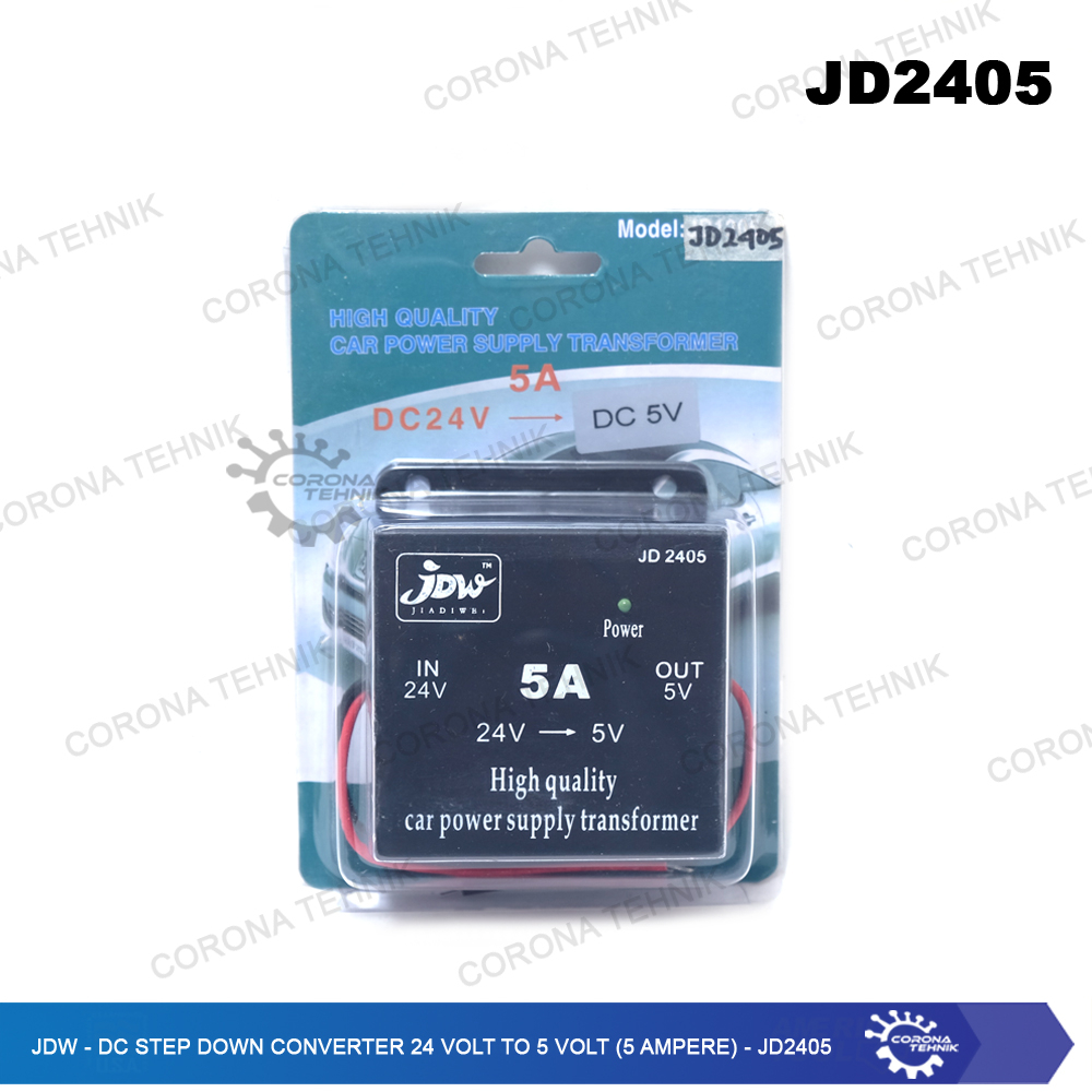 JD2405 - JDW - DC Step Down Converter 24 Volt To 5 Volt (5 Ampere)