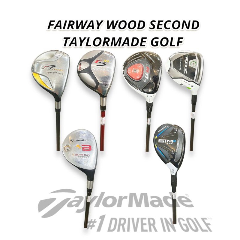 Stick golf fairway wood 3 second original - Stick Golf Wood 3 & Wood 5 Taylormade Bekas