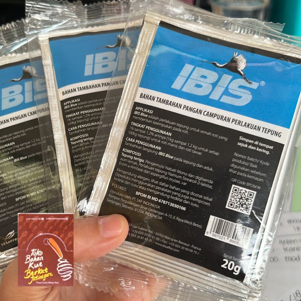 IBIS BLUE PELEMBUT ROTI 20 GR / PELEMBUT ROTI / SASET