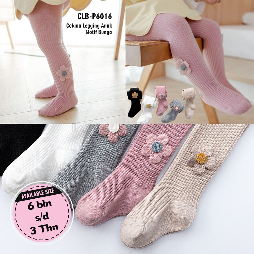 Celana Legging Kaki Tutup Anak Bayi Legging Tebal Legging Bayi CLB-P6014 CLB-P6016 Tebal Legging Katun Celana Panjang Bayi Kaki Tutup Celana Leging Bayi Baru Lahir Import Bawahan Celana Bayi