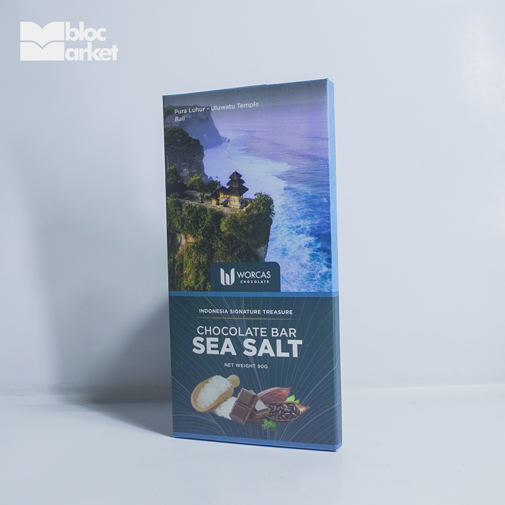 

WORCAS CHO BAR FLAV SEA SALT 90 GR | CHOCOLATE BAR