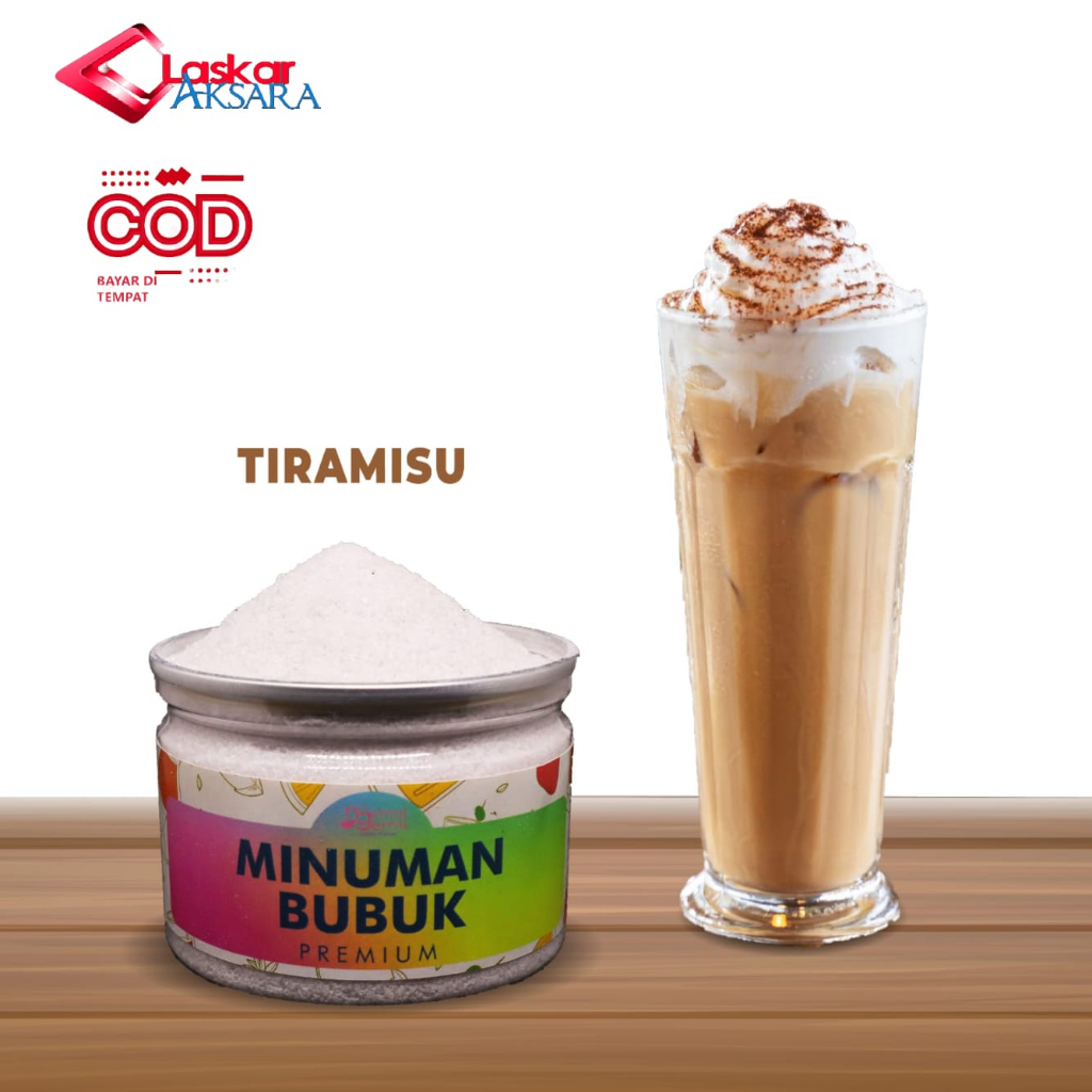 

Can - Bubuk Minuman Tiramisu / Premium