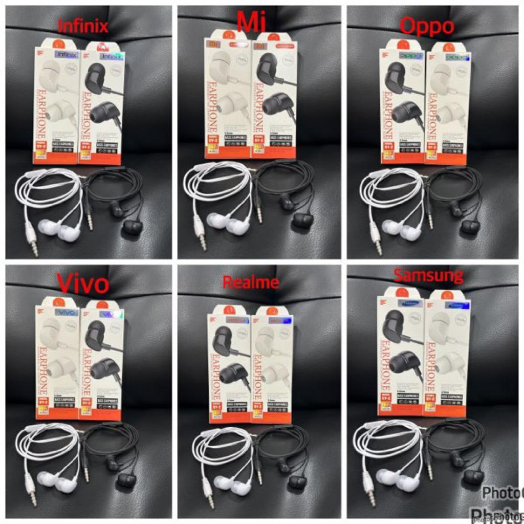 SY-2 Headset BRAND SY-2 / HANDSFREE / EARPHONE / EARPHONE ALL MEREK HP Bass + In Ear Stereo Earphone /Suara jamin mantap SAMSUNG VIVO OPPO