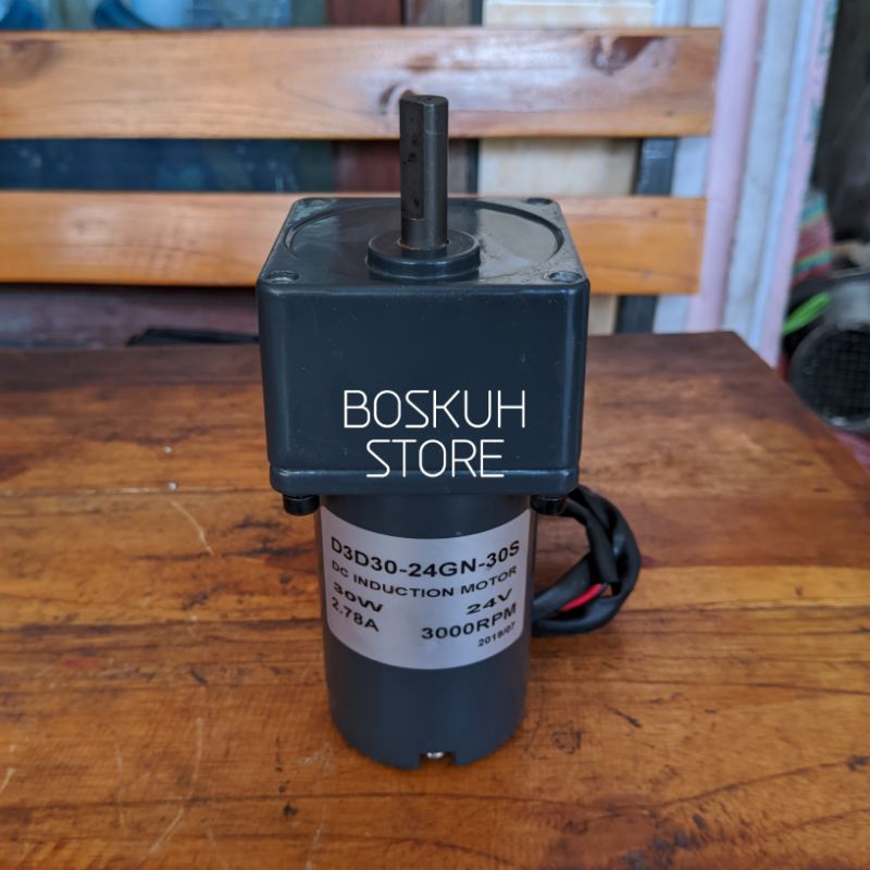 Dinamo Dc Gearbox 30W 24V 150Rpm Motor Dc Gearhed