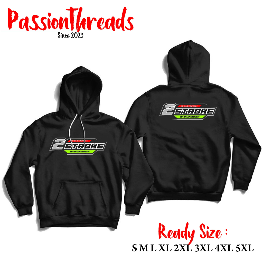 JAKET 2 TAK 2 STROKE LOVERS HOODIE S M L XL 2XL3XL 4XL 5XL