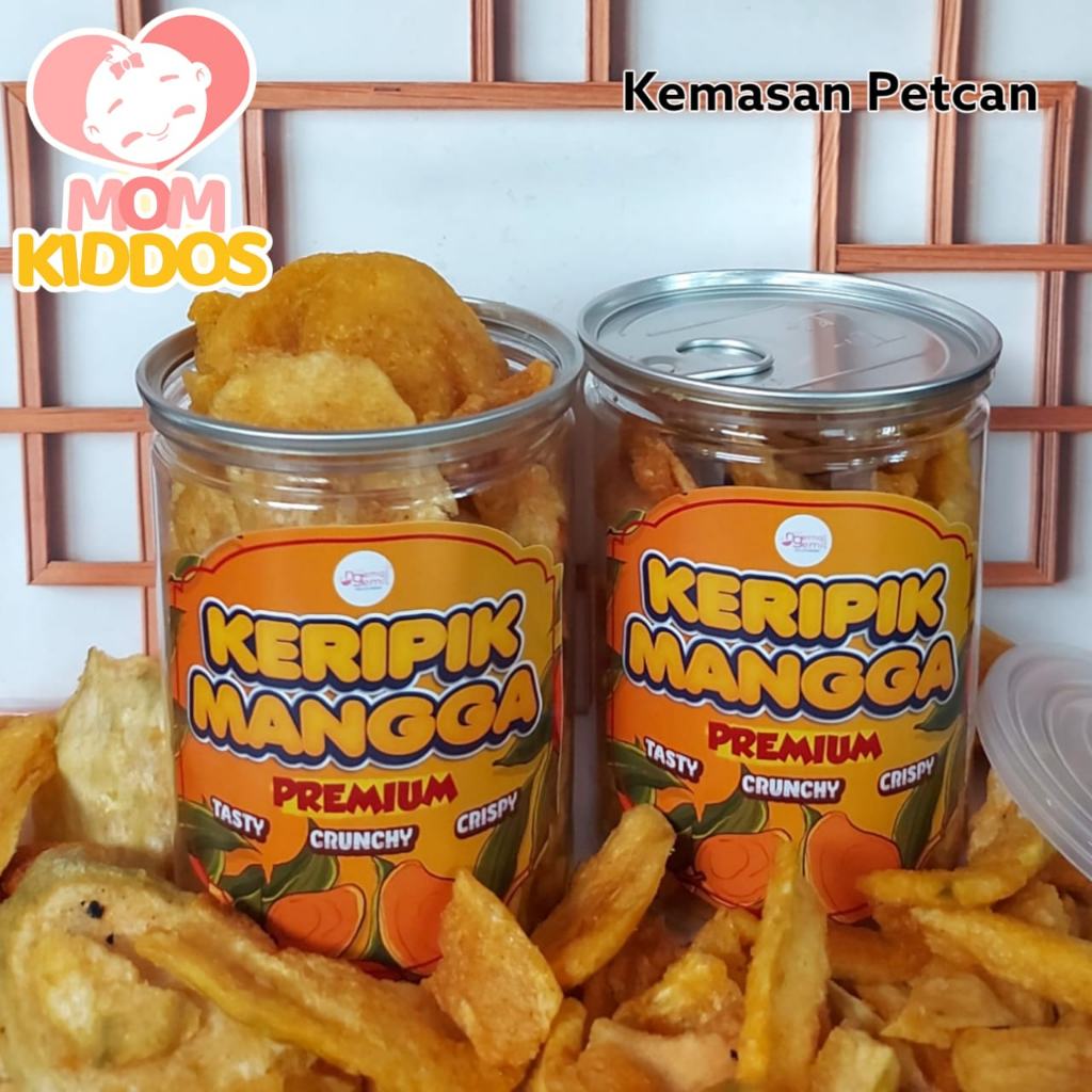 

Cemilan Keripik Buah Mangga Premium (Kemasan PET CAN)