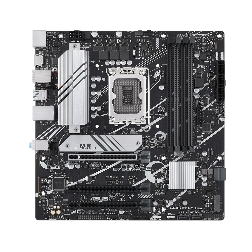 ASUS PRIME B760M-A D4 (NON WIFI) | MOTHERBOARD INTEL LGA1700 DDR4 mATX