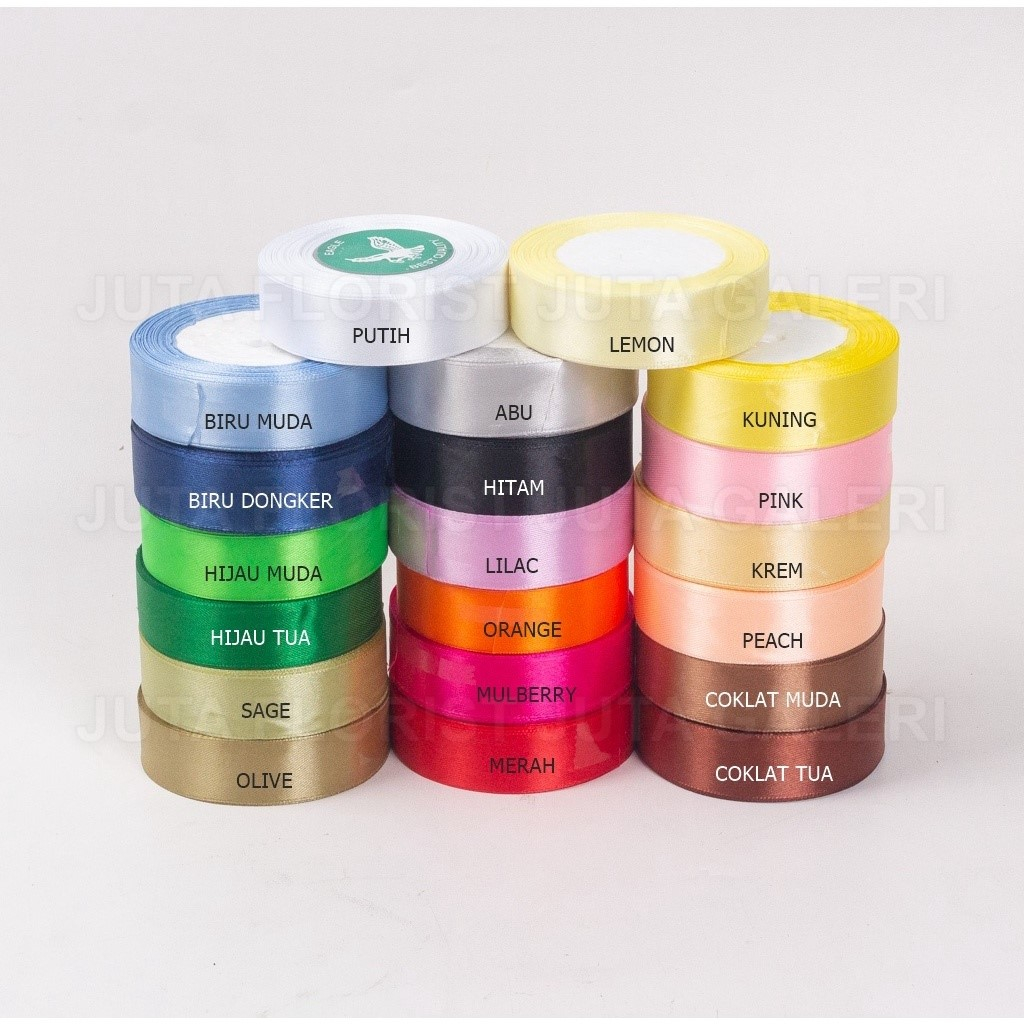 

Pita Satin 1 Inchi 25 Yard 7081