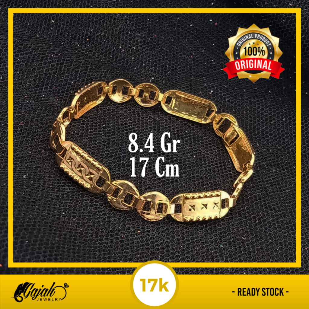 Gelang Emas 17K - 8.4 Gr Kadar 750 - 5193