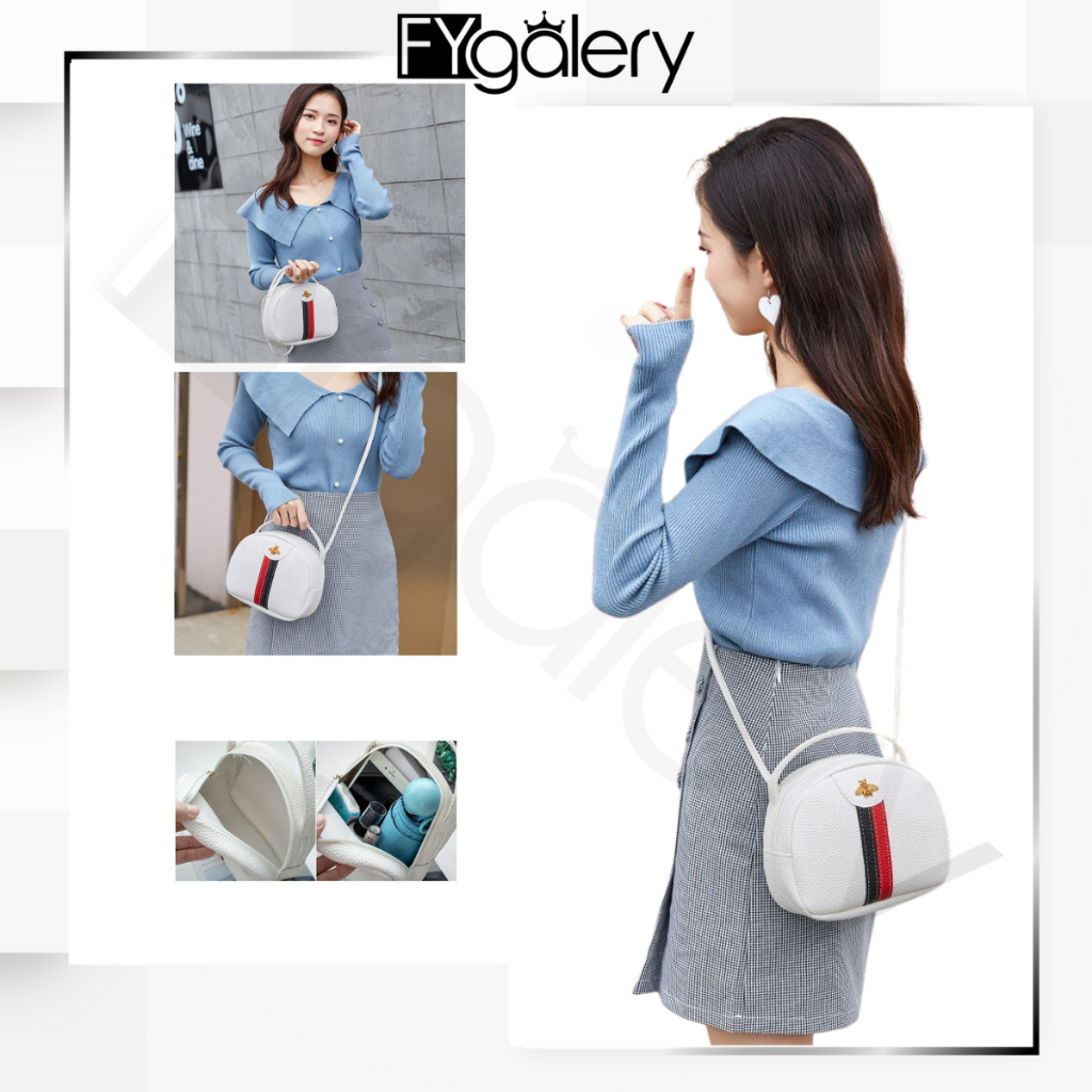 FYGALERY FYG1304 Tas Selempang Tas Mini Tas Fashion Wanita Sling Bag Murah