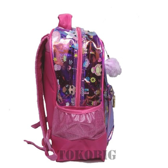 Tas Ransel Hologram LSurprise Tas Sekolah Anak SD Perempuan