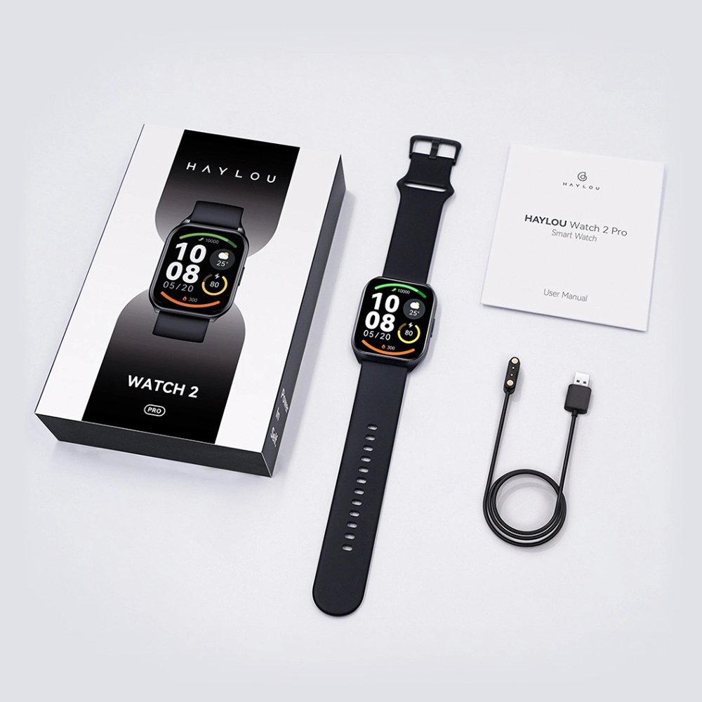 Haylou Smartwatch LS02 Pro IP68 SpO2 - International Version - Garansi 1 Tahun