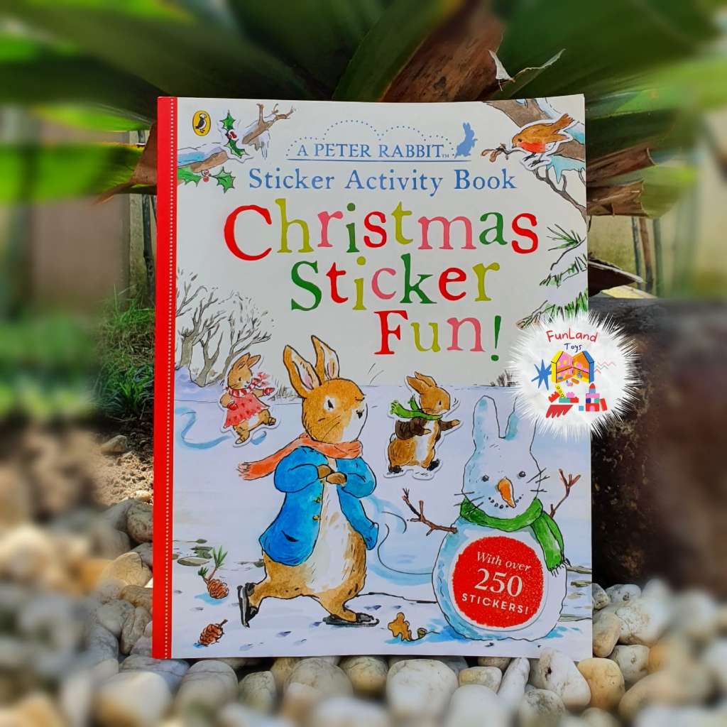 Peter Rabbit Christmas Sticker Fun Sticker Activity Book