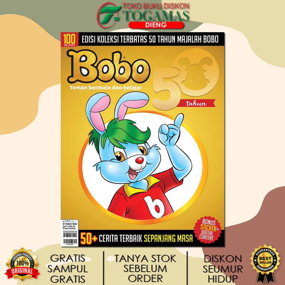 INTISARI &amp; BOBO EDISI 50 TAHUN / GRAMEDIA MAJALAH