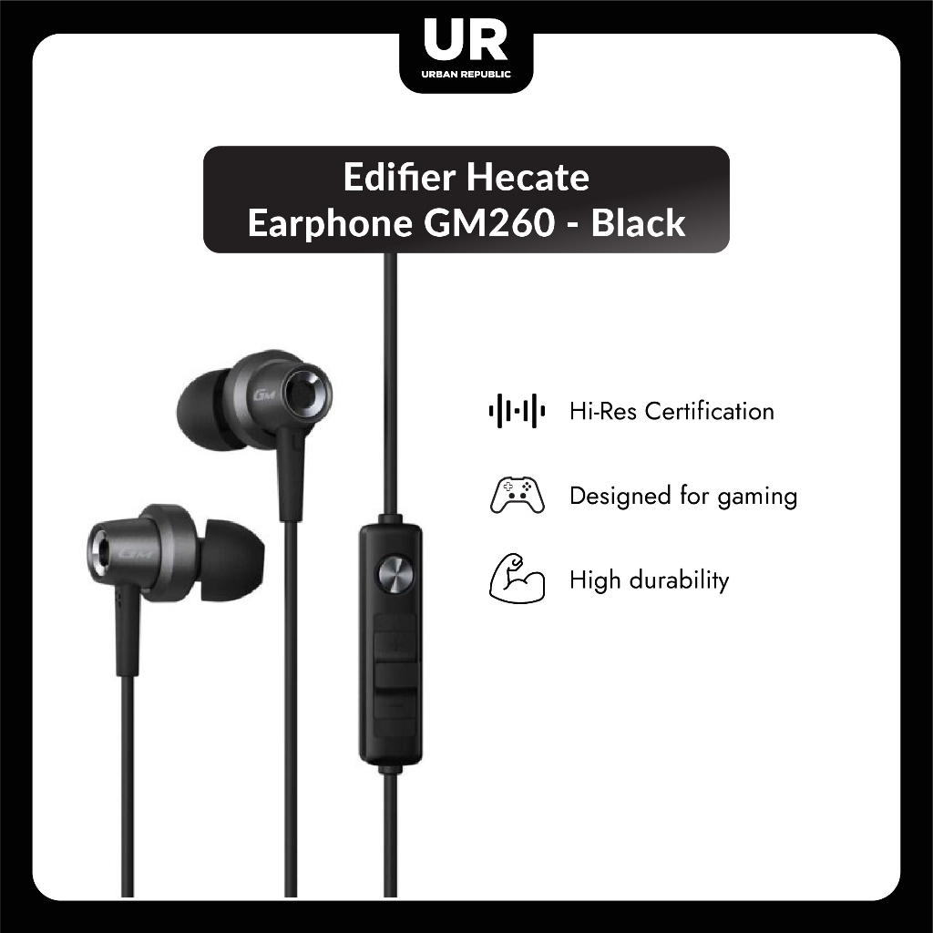 Edifier Hecate Earphone GM260 - Black