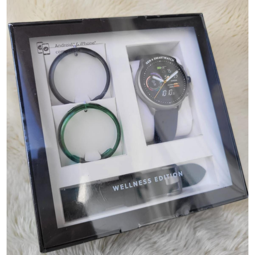 Jam branded ori  smartwatch gen 6 watch set with strap n bezel sealed