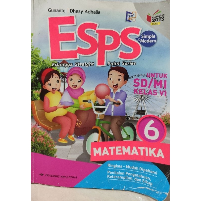 

matematika kls 6sd erlangga