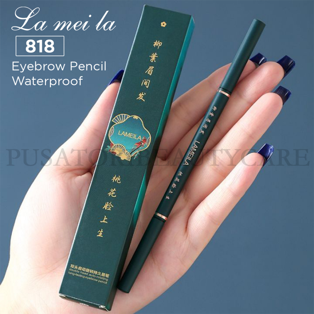 LAMEILA 818 Eyebrow Pencil Waterproof Pinsil alis Anti Air