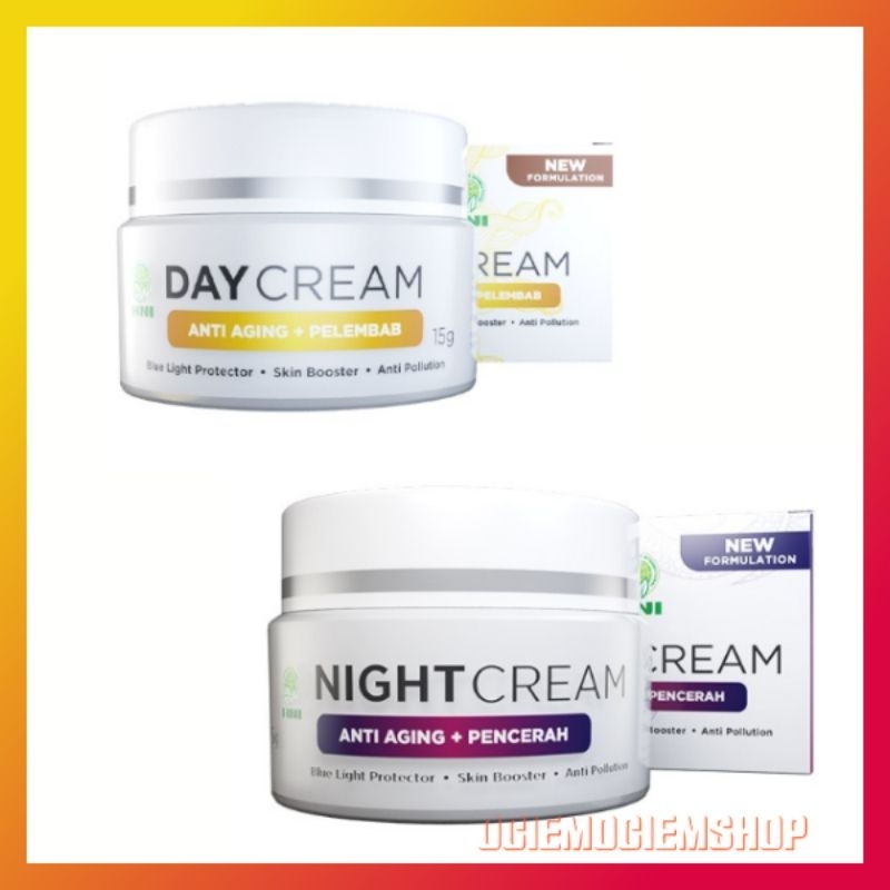 Paket Day Cream Night  Cream / Krim Siang/Malam HNI HPAI