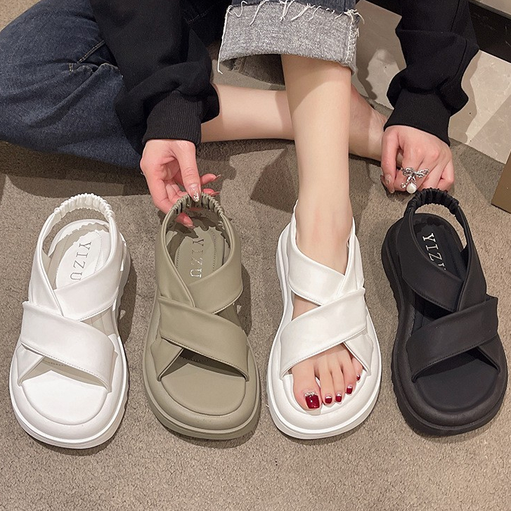 AVANCEID TAEYON Sandal Sepatu Sneakers Wanita Fashion Import