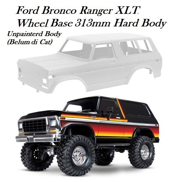Hard Body Ford Bronco Ranger XLT 1/10 313mm RC Adventure Crawler
