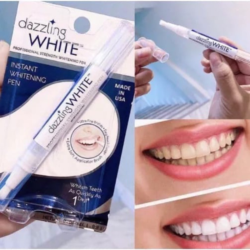 GRATIS ONGKIR COD MEDAN TERMURAH PEMUTIH GIGI  PEN DAZZLING WHITE / TEETH WHITENING GEL