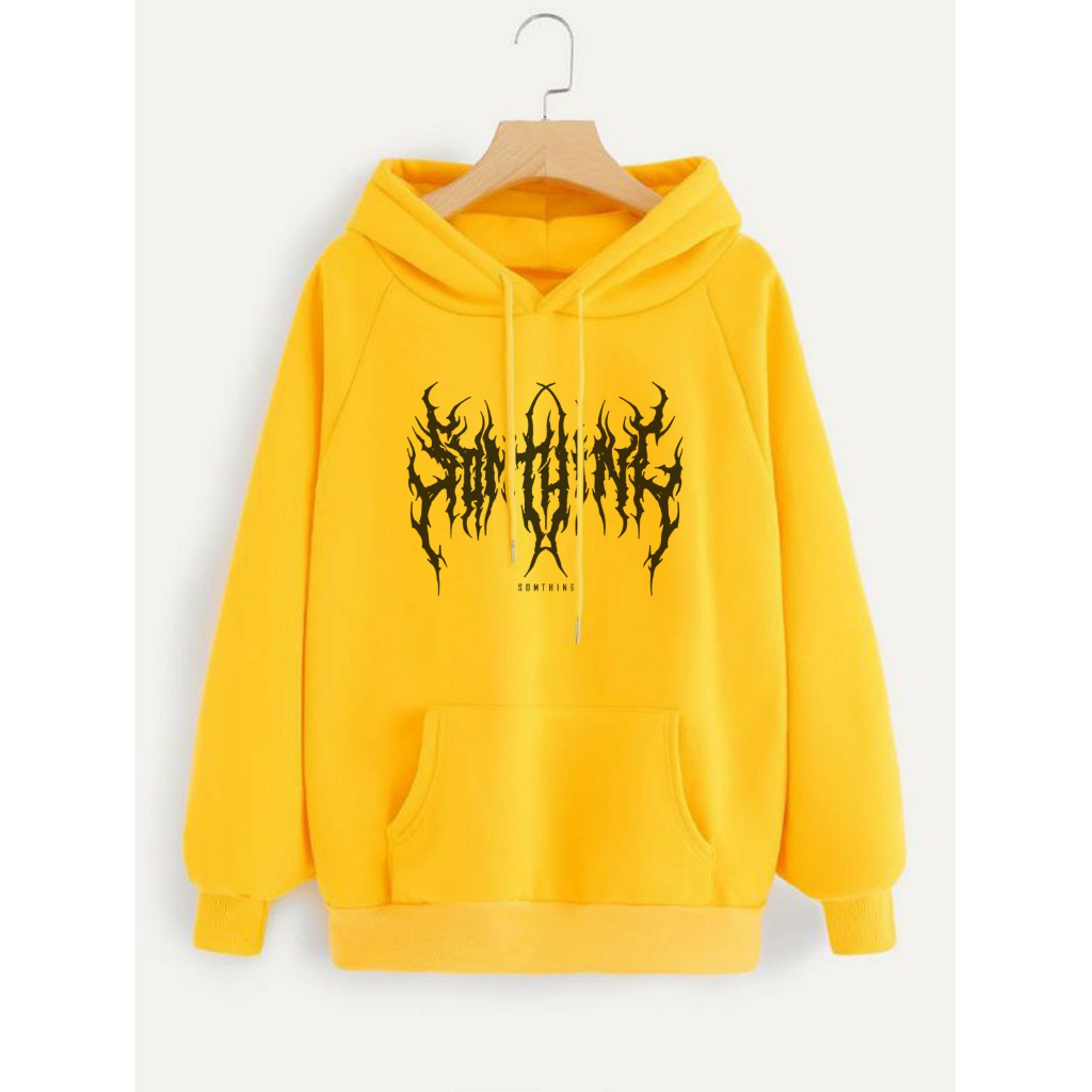 Hoodie Sweater Pria Metal Terbaru Motif Somthink|Hoodie Sablon Terbaru Premium Quality Kekinian