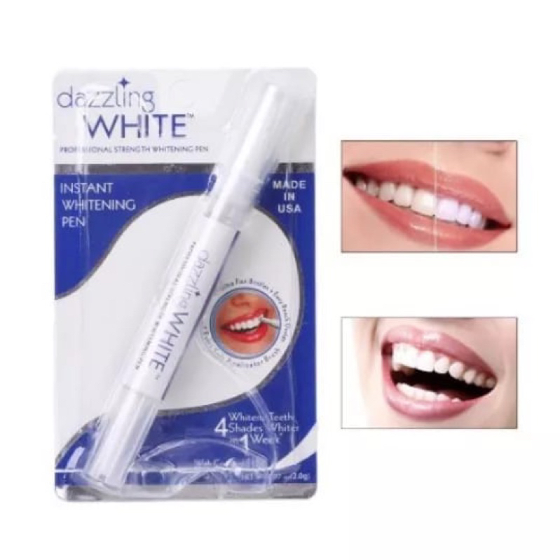 GRATIS ONGKIR COD MEDAN TERMURAH PEMUTIH GIGI  PEN DAZZLING WHITE / TEETH WHITENING GEL