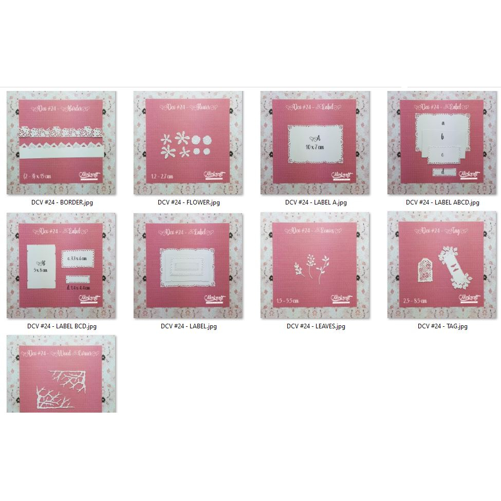 

DCV #24 BLOSSOM & LACE