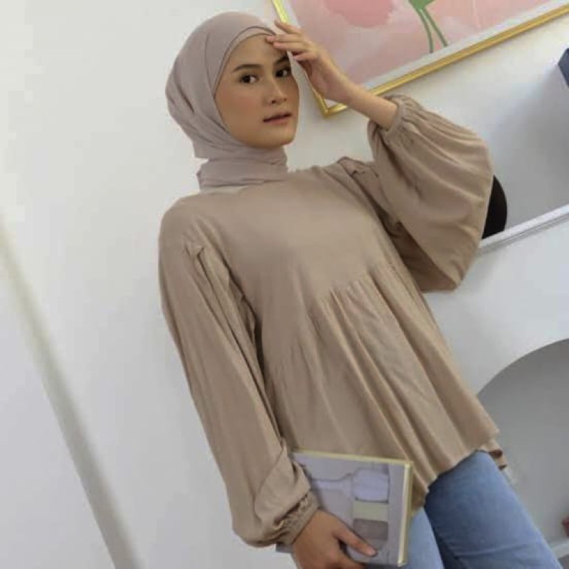 CLODY BLOUSE RAYON CRINKLE