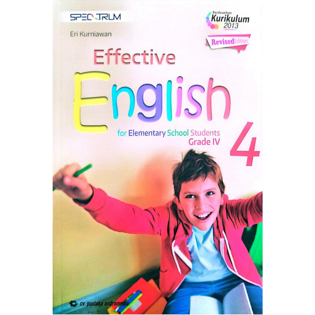 UKU SPEKTRUM EFFECTIVE ENGLISH KELAS 4 SD PENERBIT ANDROMEDIA