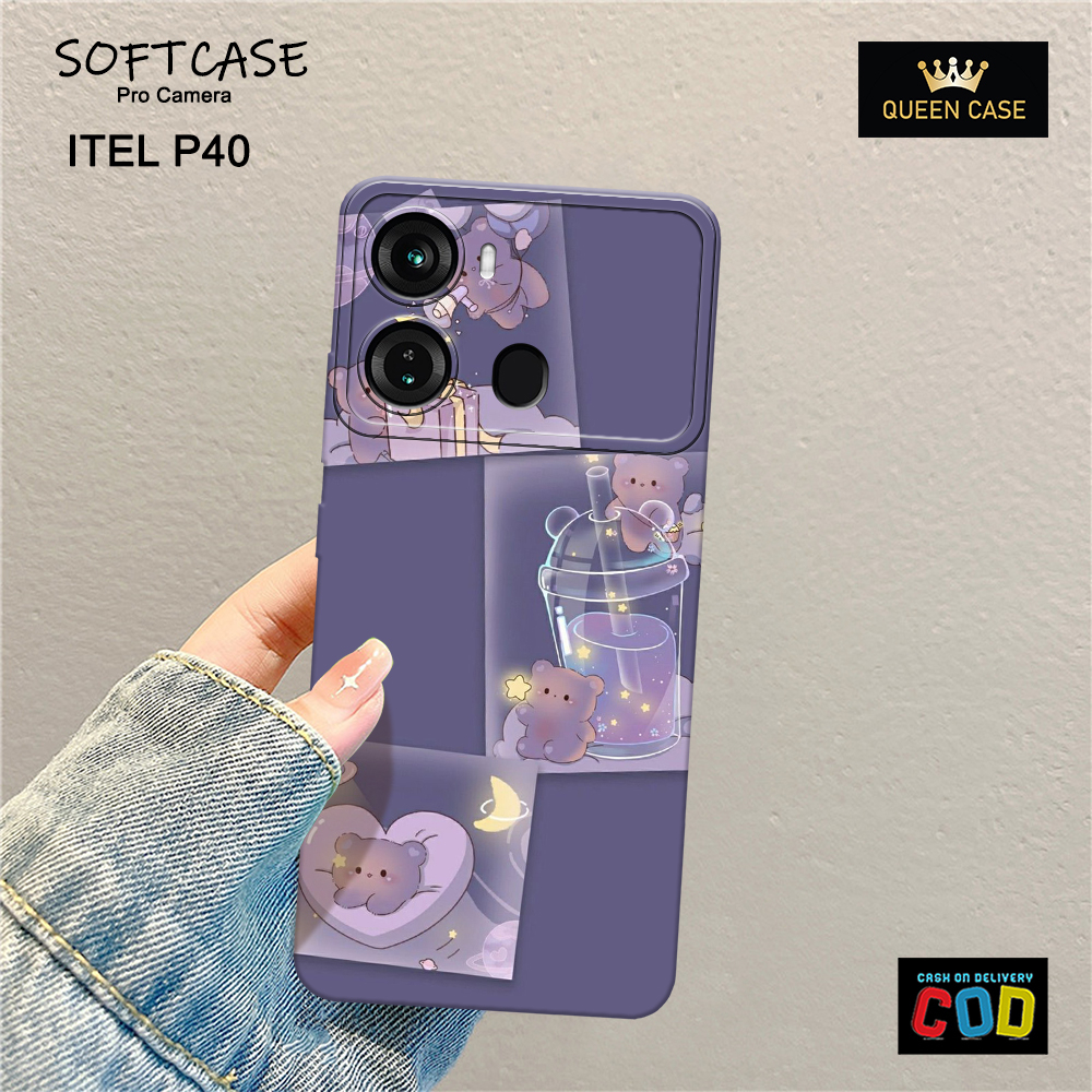 Softcase Hp Itel P40 Terbaru - Fashion Case Kartun - Case Hp Itel P40  - Casing Hp Itel P40 - Kesing
