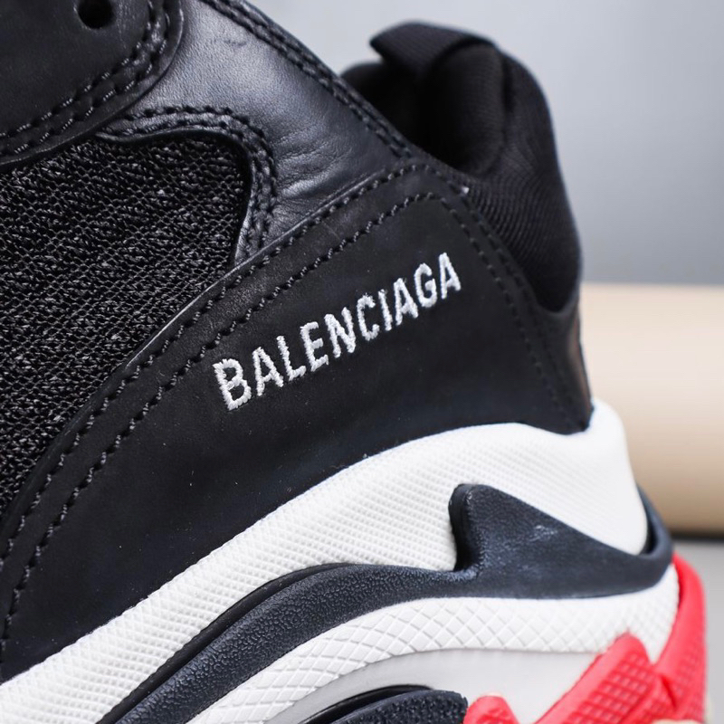 Balen Triple S Black Red