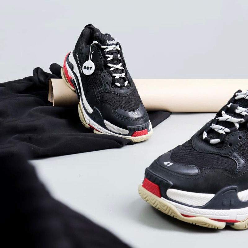 Balen Triple S Black Red