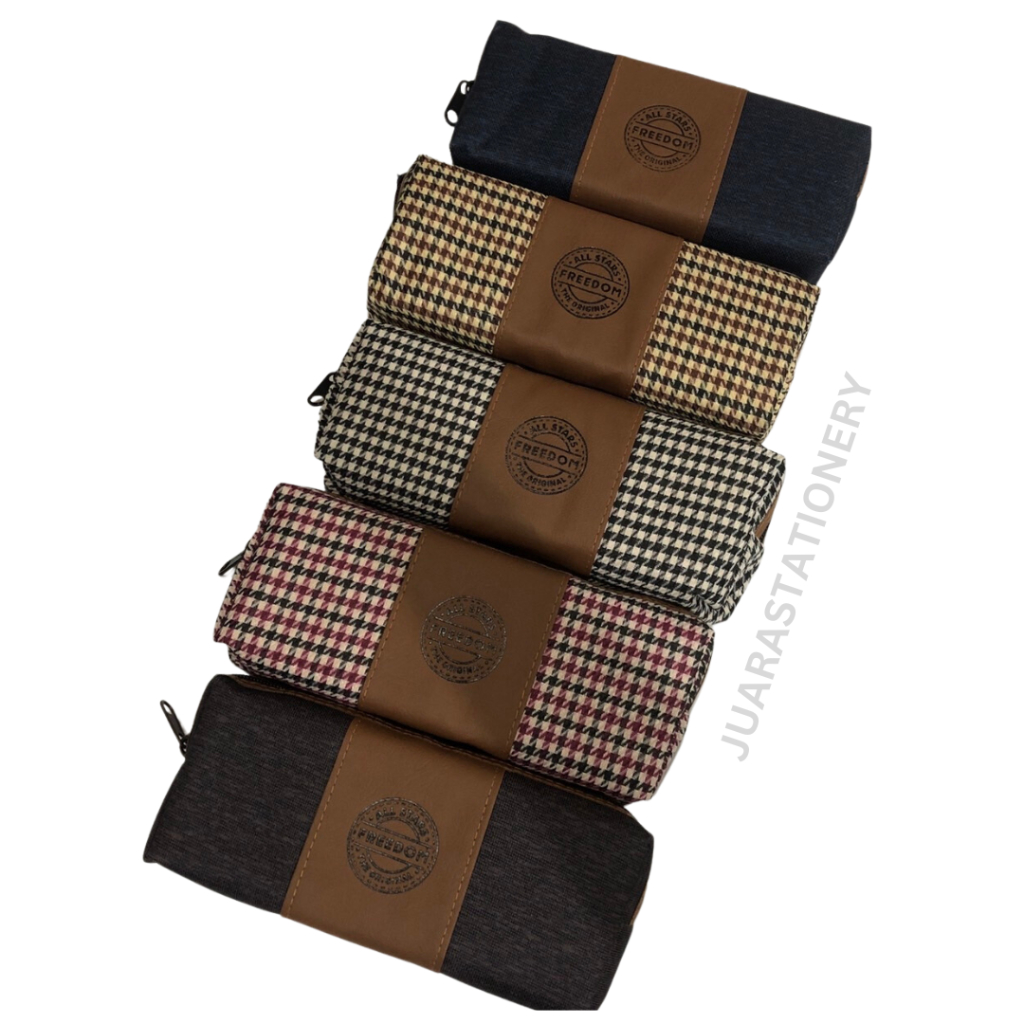 

JUARASTATIONERY Tempat Pensil Resleting K-87 Line / Pencil Case Tempat Alat Tulis Kotak Pensil