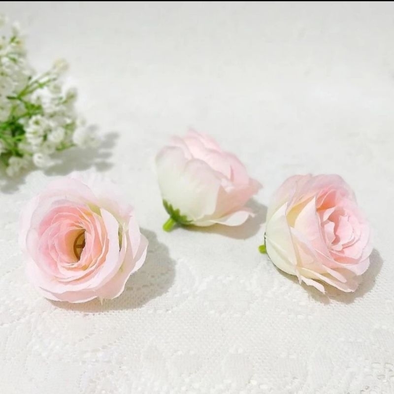 kuntum kuncup bunga mawar rose tanpa tangkai