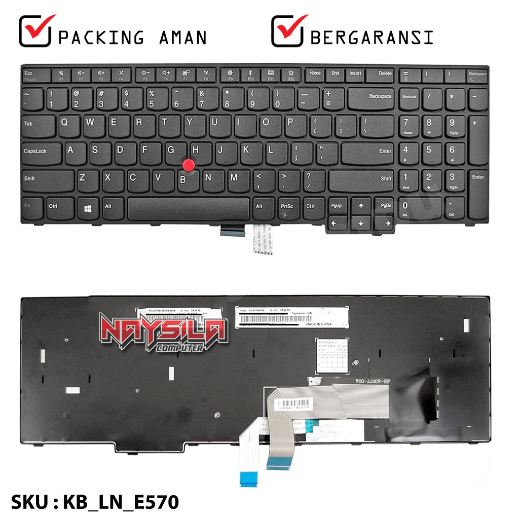 Keyboard LENOVO Thinkpad E570 E575 E570C