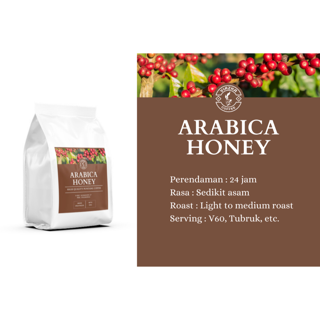 

Arabica Honey | Viazka Coffee Puntang