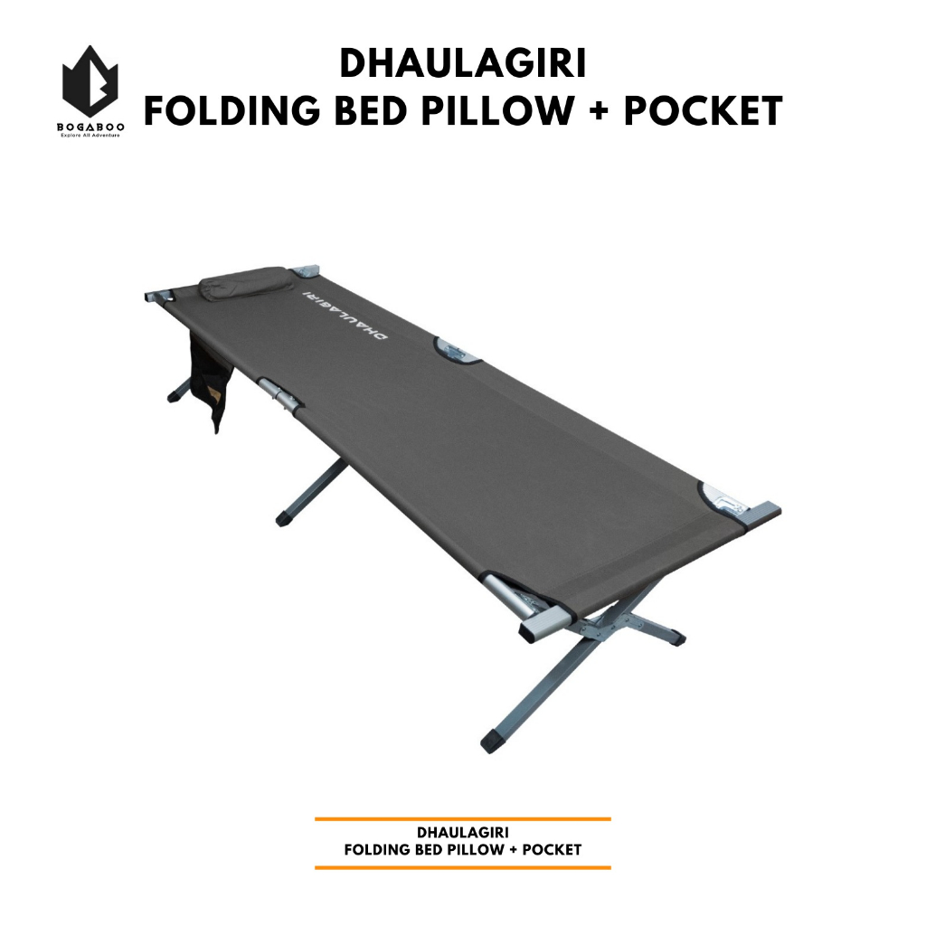 [ COD ] Velbed Alumunium Dhaulagiri Portable Outdoor Tempat Tidur Lipat - Kasur Lipat TNI Brimob Vel