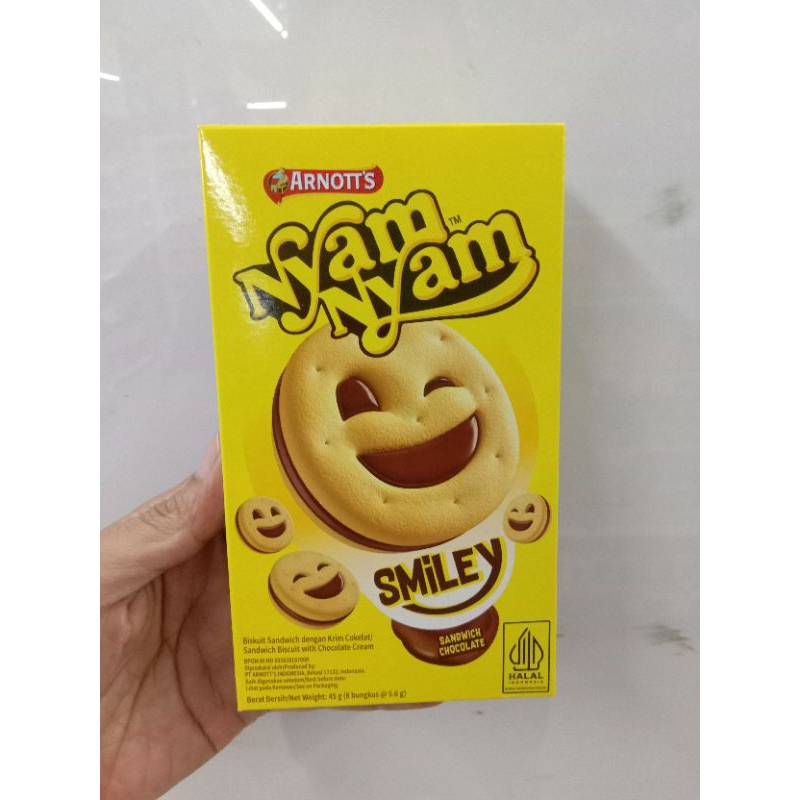 

Nyam Nyam Smiley chocolate 45gr