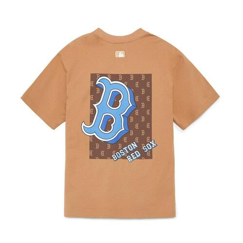 MLB Boston Redsox Monotive Overfit Tee Brown