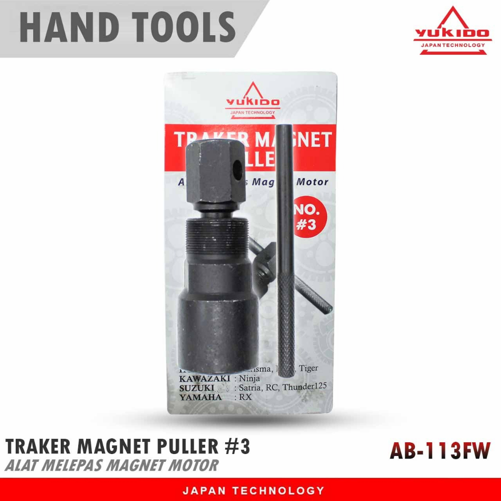 Treker Magnet No 3 No #3 Alat Bengkel Motor Trecker Tracker Puller Buka Magnit YUKIDO TRECKER MAGNET PULLER NO 3-ALAT PEMBUKA MAGNET TERMURAH